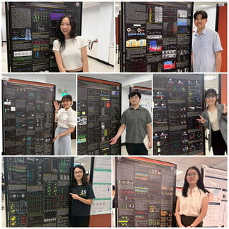 Roger, Elisa, Leo, Evangeline, Elaine, Irene, and Diane gave oral presentation in 2026 Graduate Symposium in the College of Life Science and Medicine.