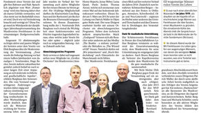 Sieben neue Mitglieder im "Großen Orchester"