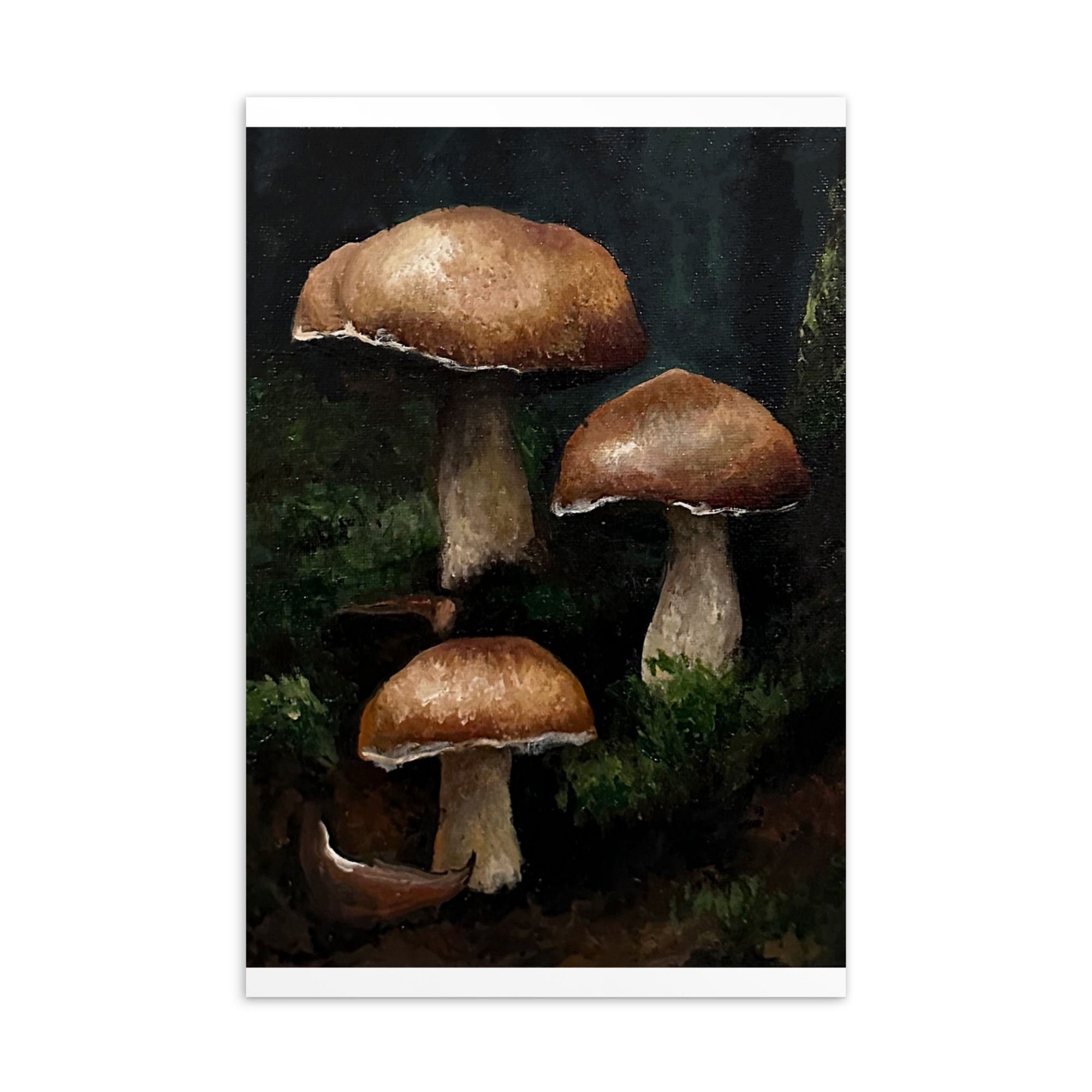 Mushrooms Mini Print