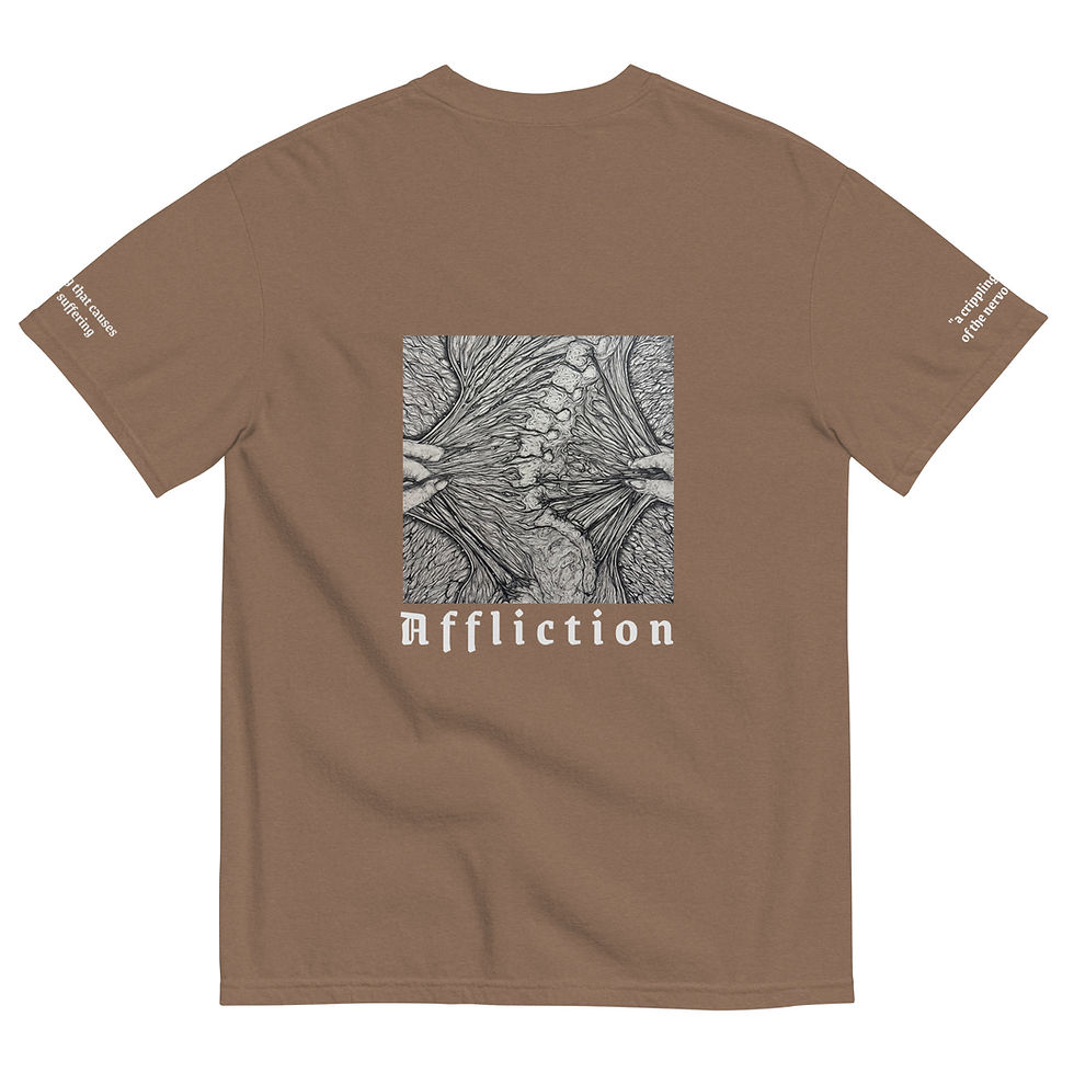 Thumbnail: Affliction garment-dyed heavyweight tee