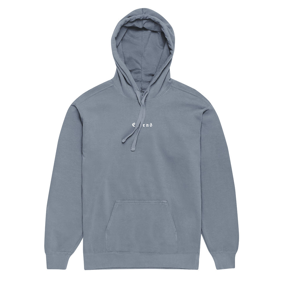 Thumbnail: Extension garment-dyed hoodie