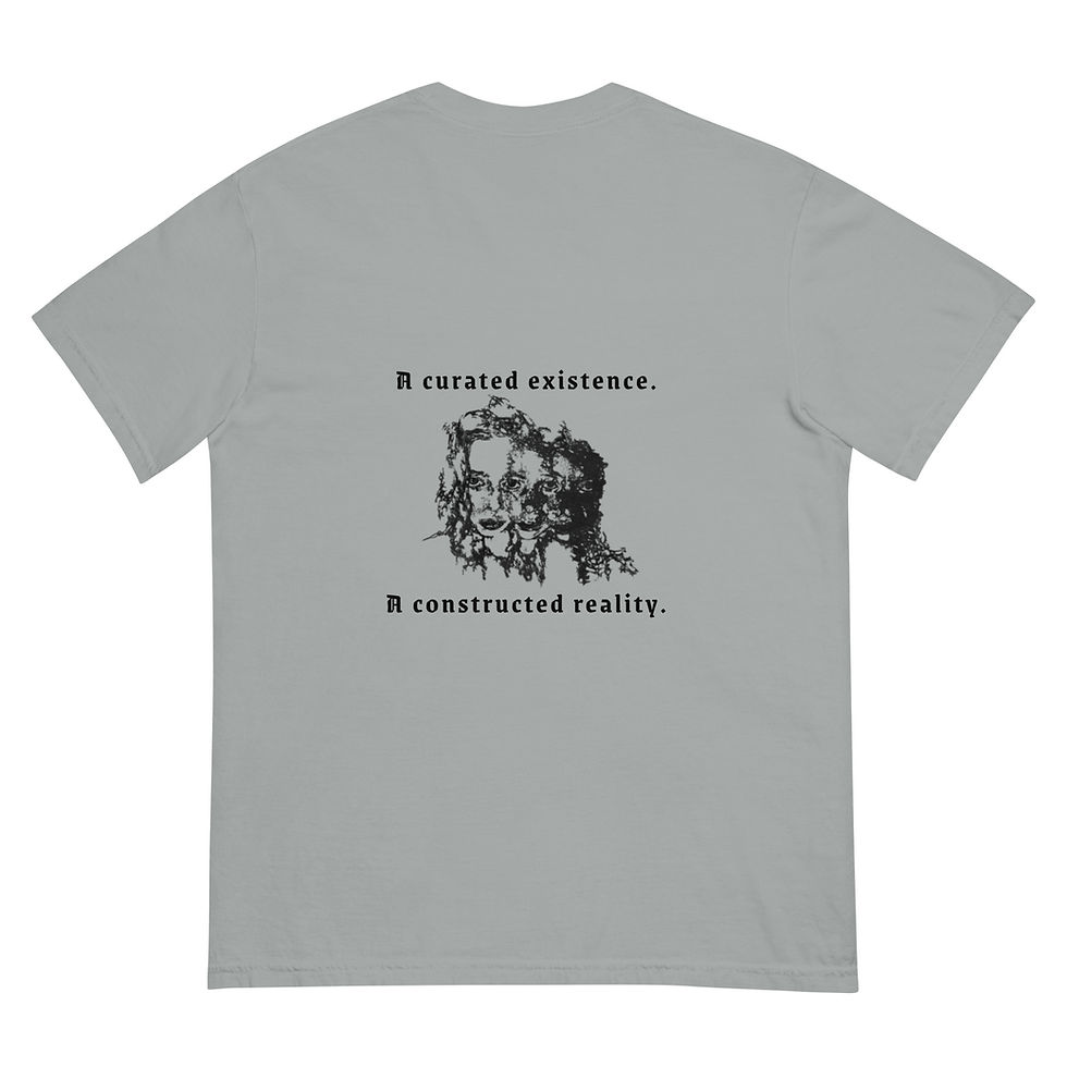 Thumbnail: Persona garment-dyed heavyweight tee