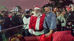 Papai Noel os mais bonitos do país.