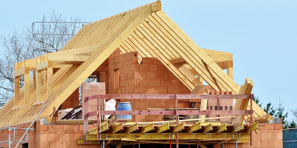 picture of building site as builders down tools in summer property slump