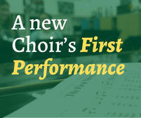 Harbor High: A New Choir's First Performance