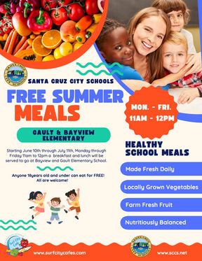 Free Summer Meals for all & Lunch Money for qualifying families from the USDA!