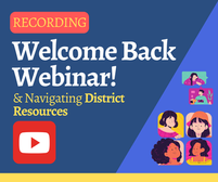 Watch: Welcome Back Webinar