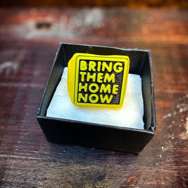 טבעת BRING THEM HOME NOW
