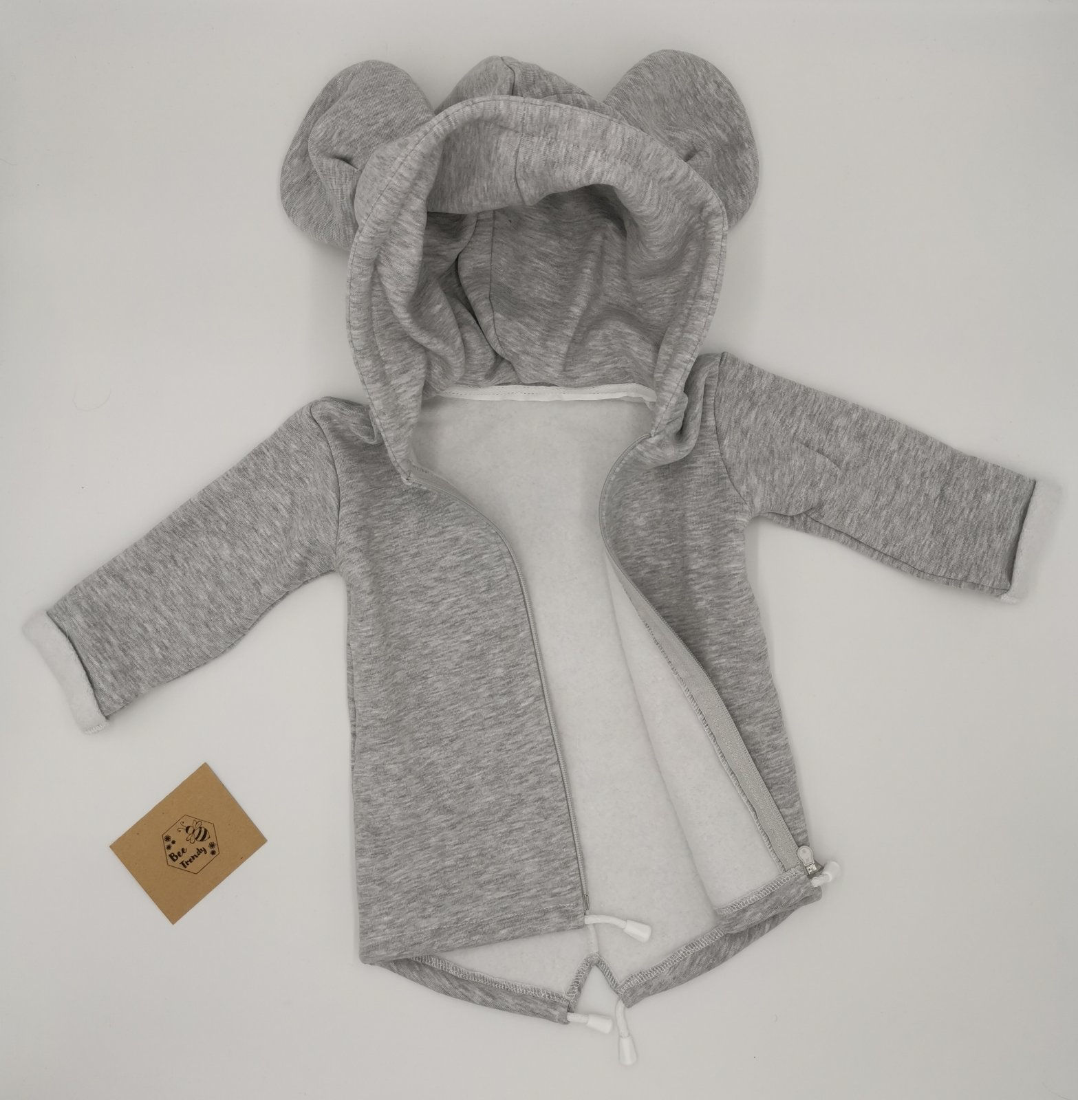 Bear - Oversized, Insulated Parka / Jumper in Grey