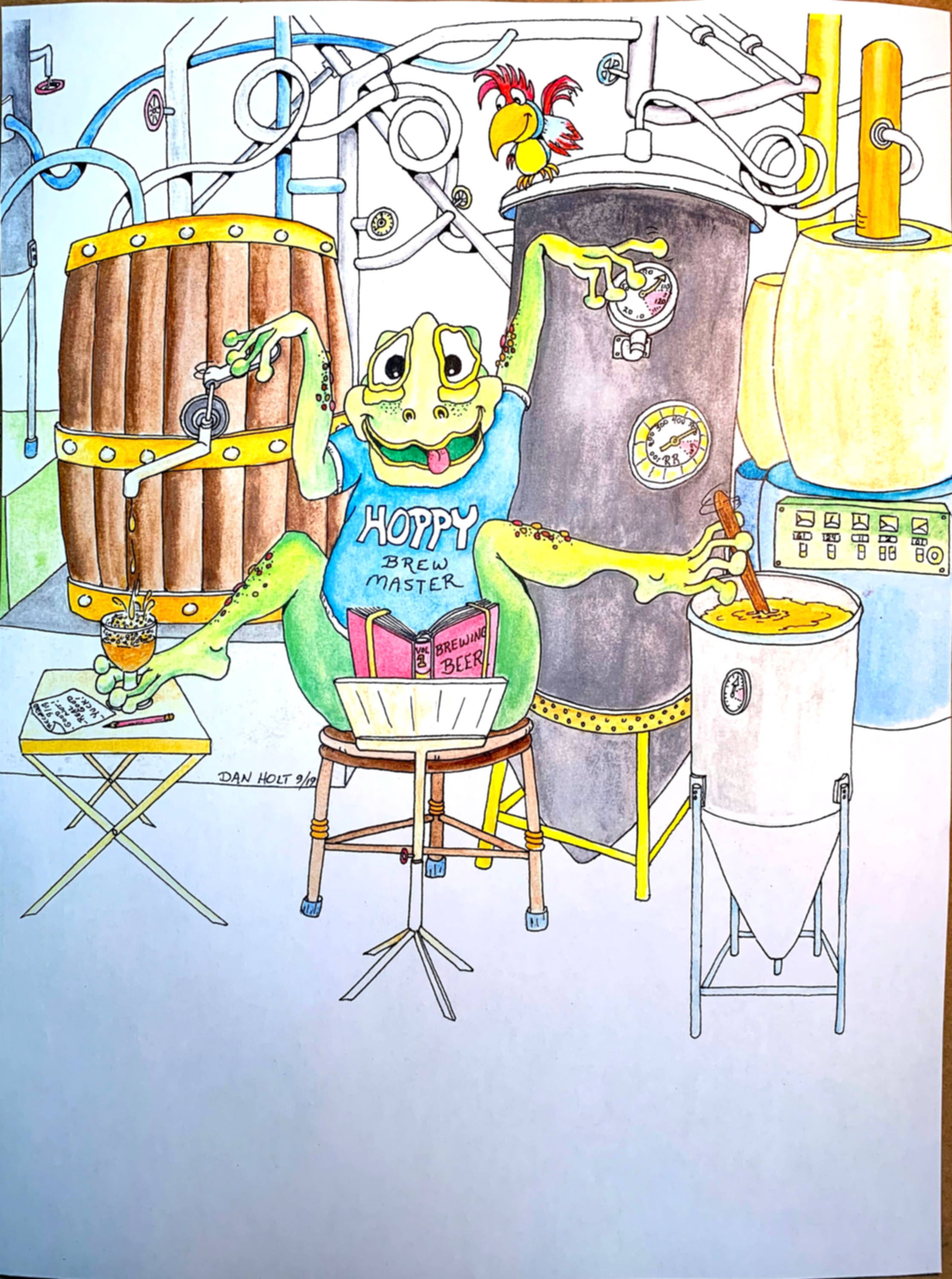 Hoppy, Brew Master