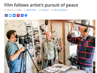 Can Art Stop a Bullet. Bayside News Article