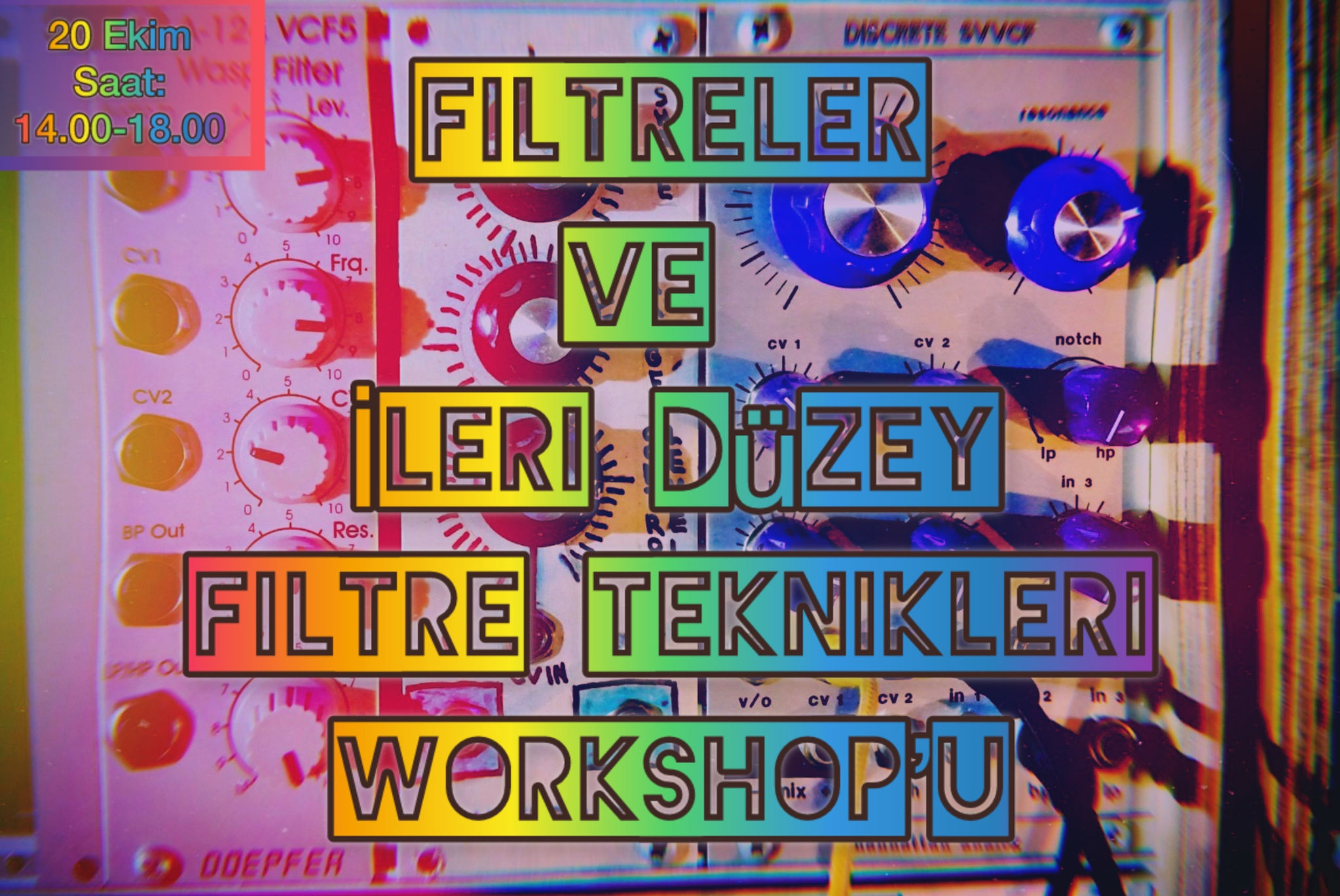 Filters and Advanced Filtering Techniques Workshop, October 20