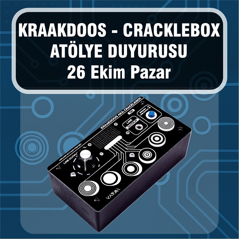 Kraakdoos - Cracklebox | Workshop | 26 Ekim 2025