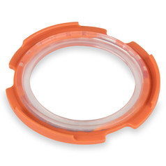 Snap-On 1.5" Platinum Silicone