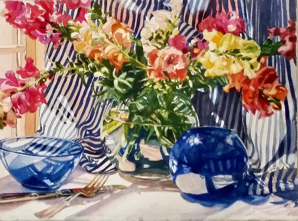 Introduction to  Watercolor Painting with    Anne Hightower-Patterson