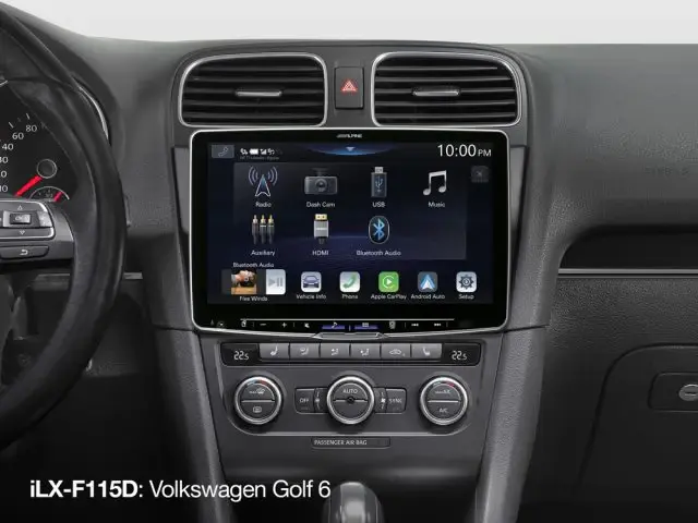 Thumbnail: Alpine iLX-F115D Halo 11 - 11" Screen DAB+ CarPlay Android Auto Stereo
