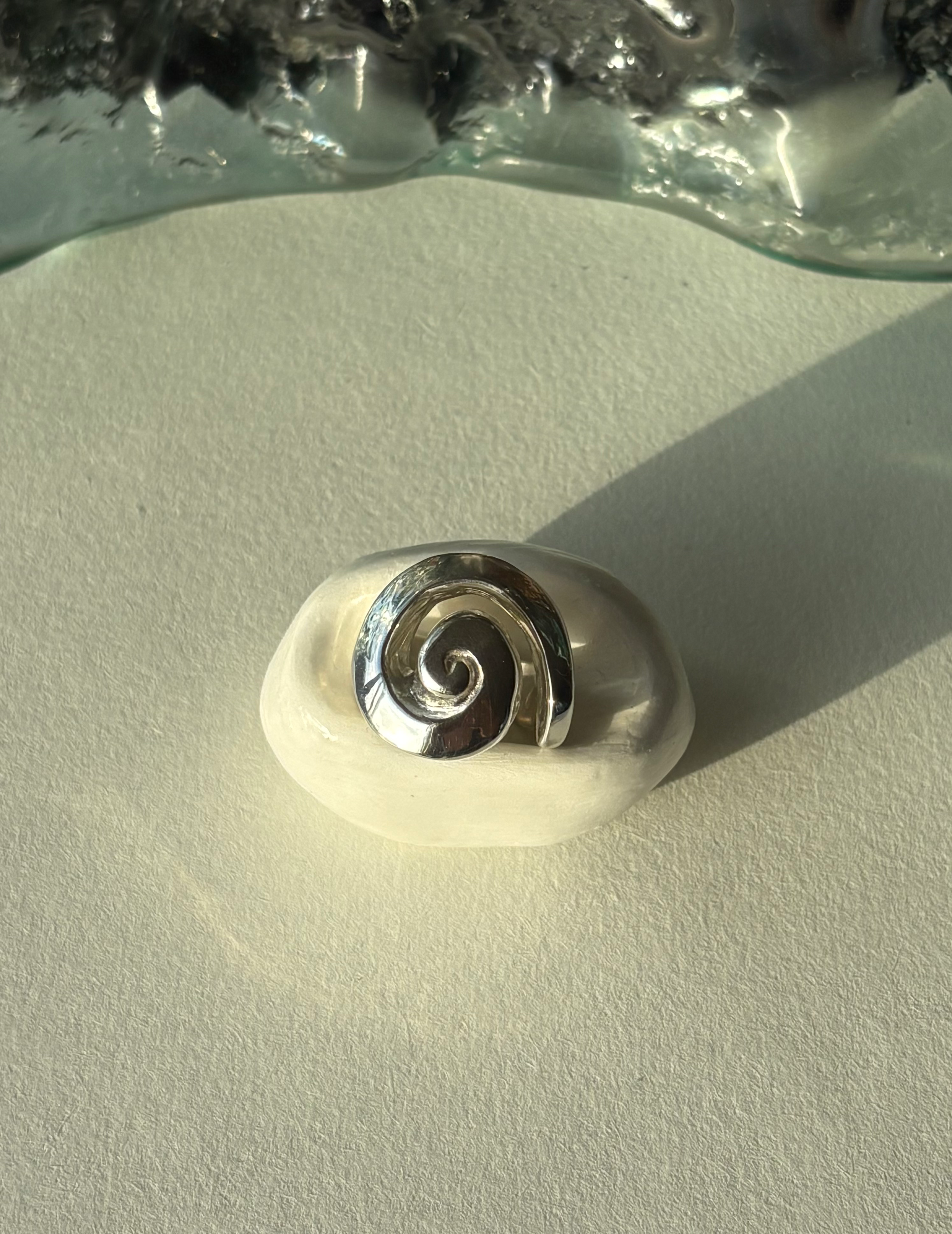 Spiral Shell Ring 