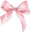 élément noeud papillon rose, parfait pour orner une superbe coiffure