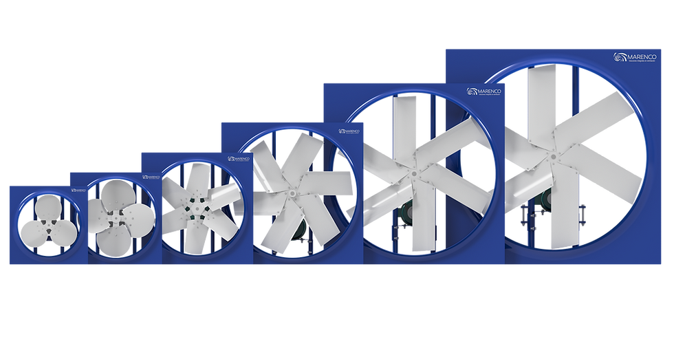 Ventiladores Industriales Serie C 