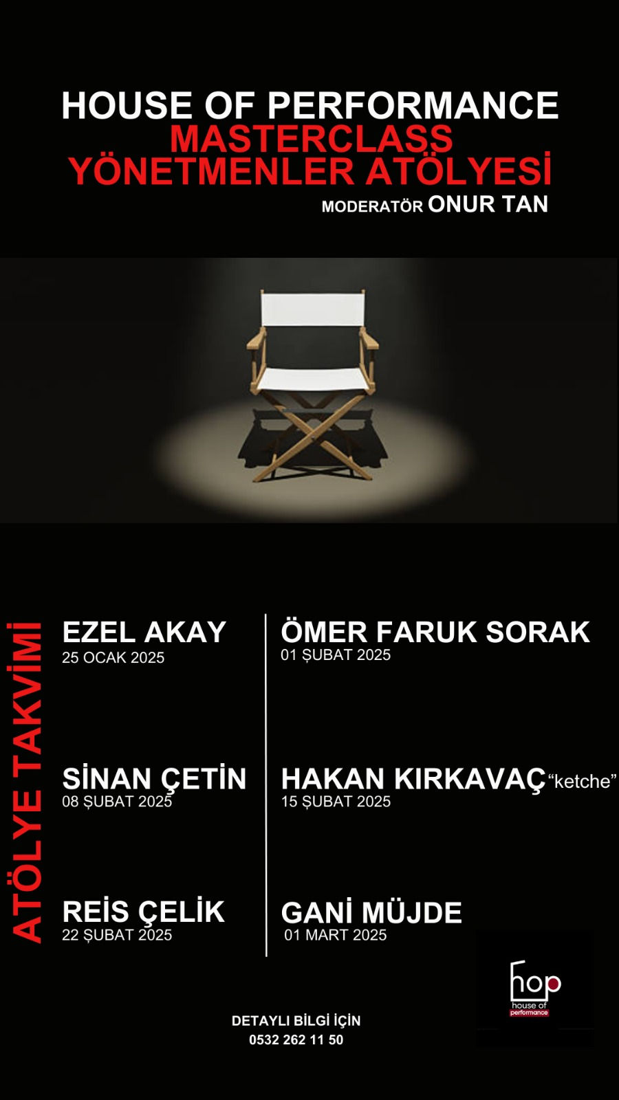 MasterClass Yönetmenler Atölyesi