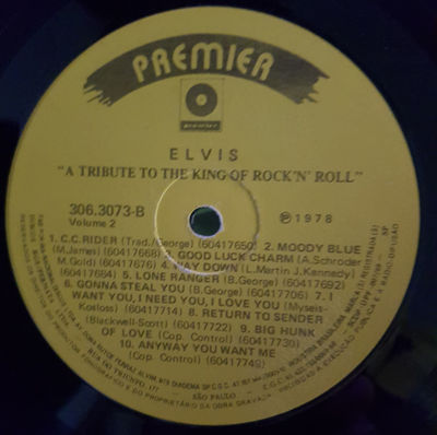 Miniatura: Elvis - a tribute to the king of Rock'n Roll - 1978 original