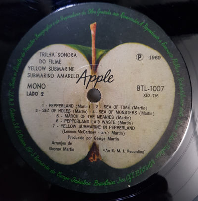 Miniatura: The Beatles - yellow submarine - MONO - 1969 original