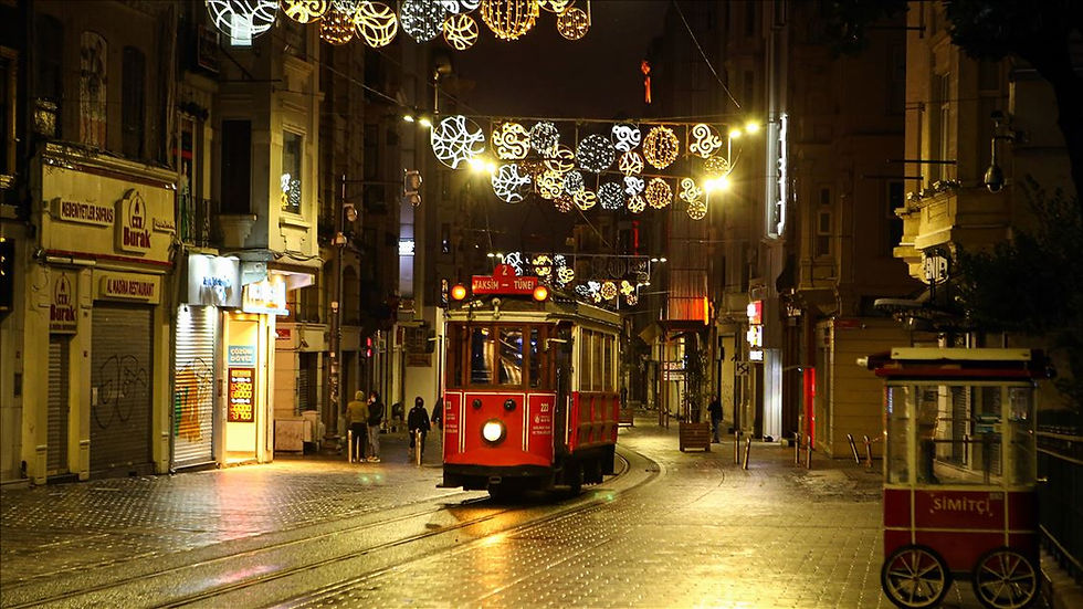 28 Temmuz Gece Beyoğlu Pera Turu