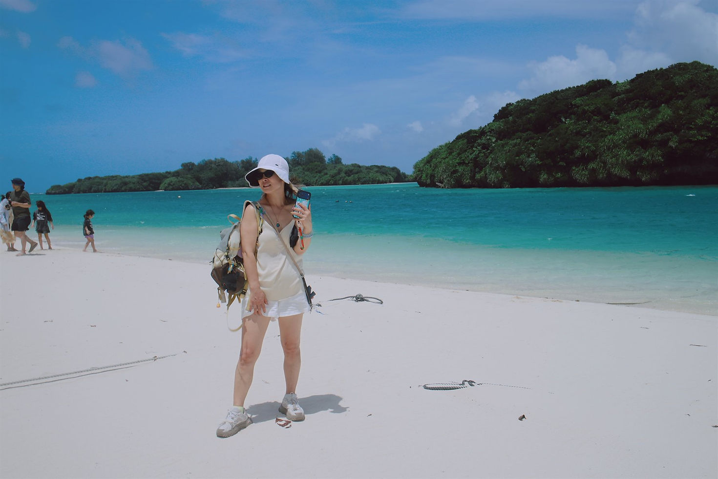 石垣島海邊景點與中文旅遊支援形象照片