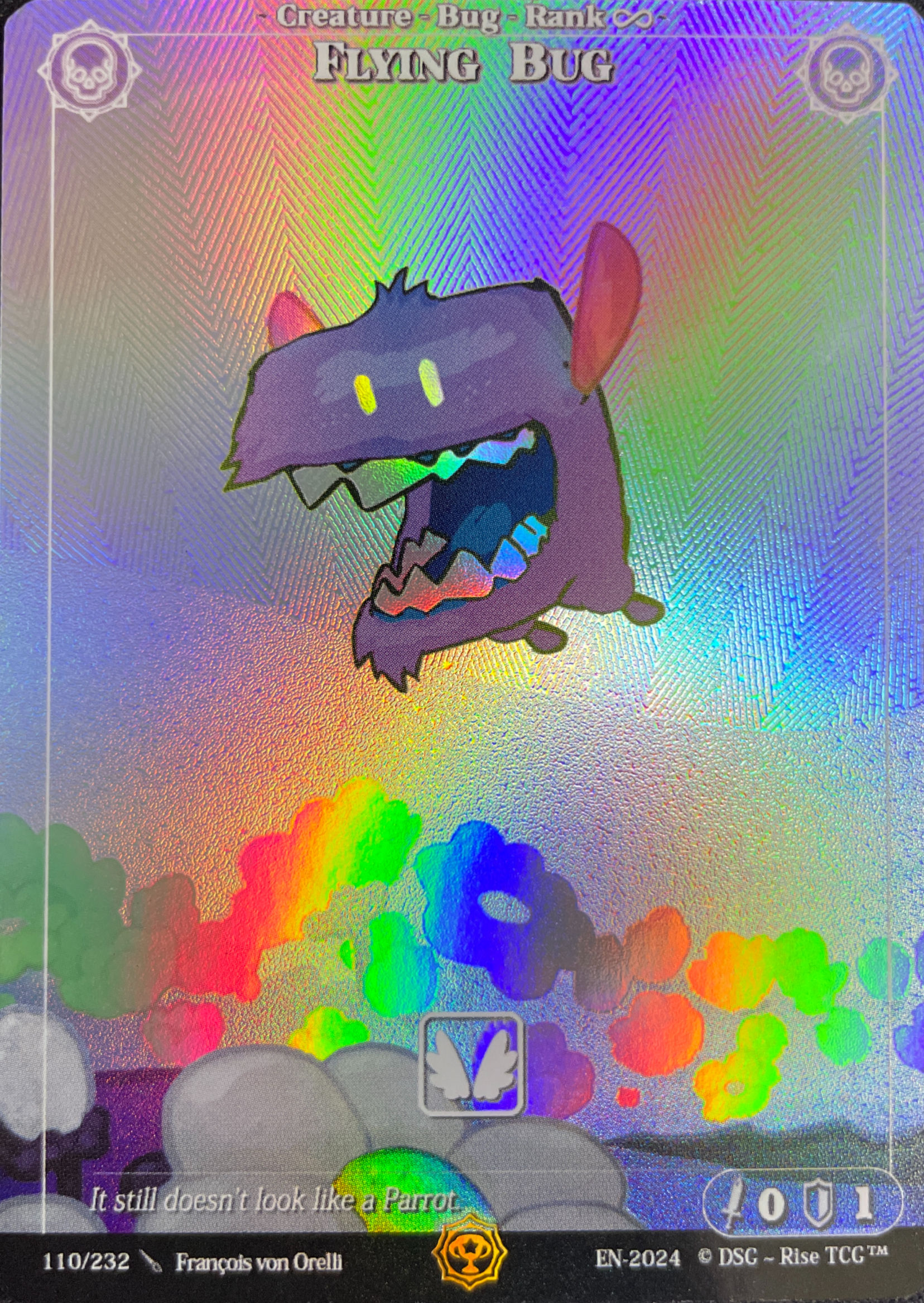 RISE TCG - Trophy - Flying Bug Rainbow