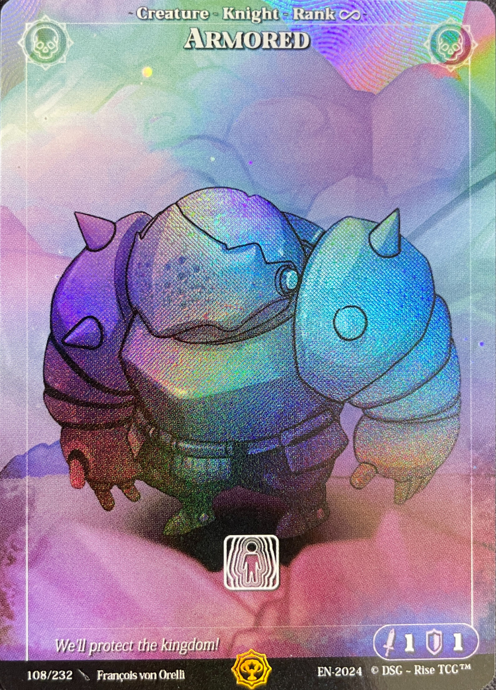 RISE TCG - Trophy - Armored Rainbow