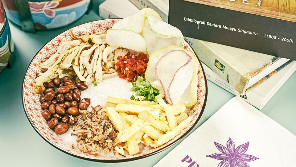 bubur ayam jakarta - halal brunch singapore