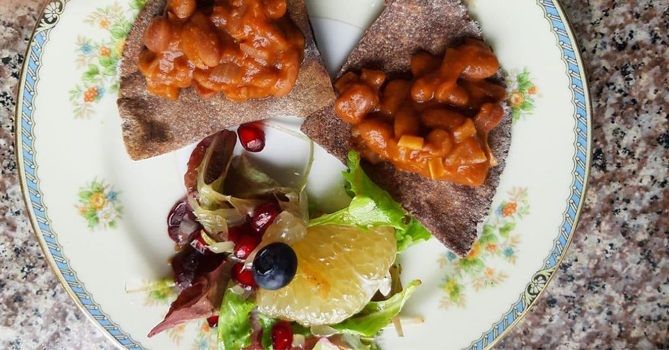 vegan lunch singapore - shabestan