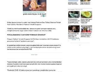 Permata S'pore dicalonkan bagi 3 kategori Anugerah World Gourmet 2022