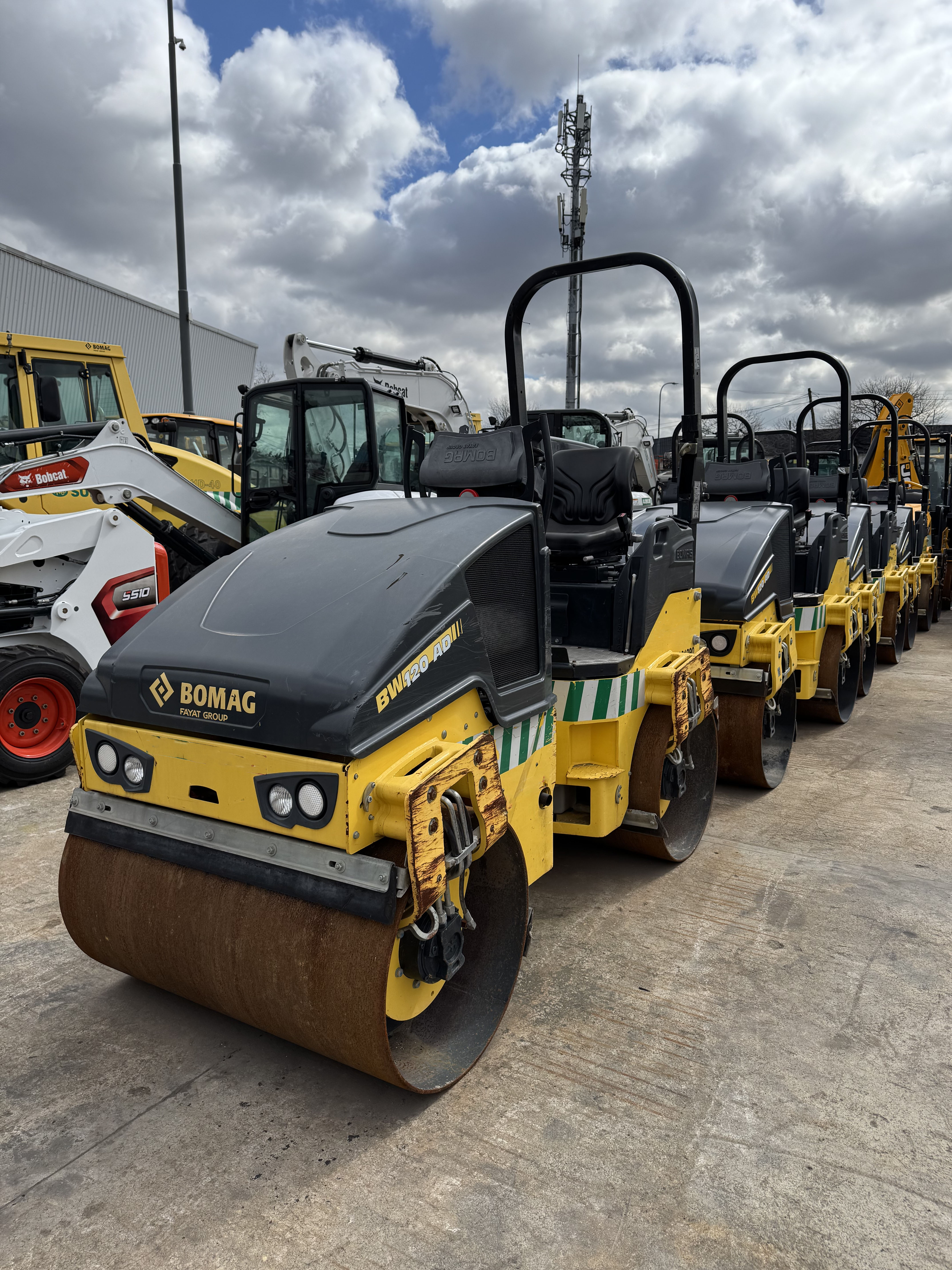 Compactador Bomag 120ADS Doble Liso