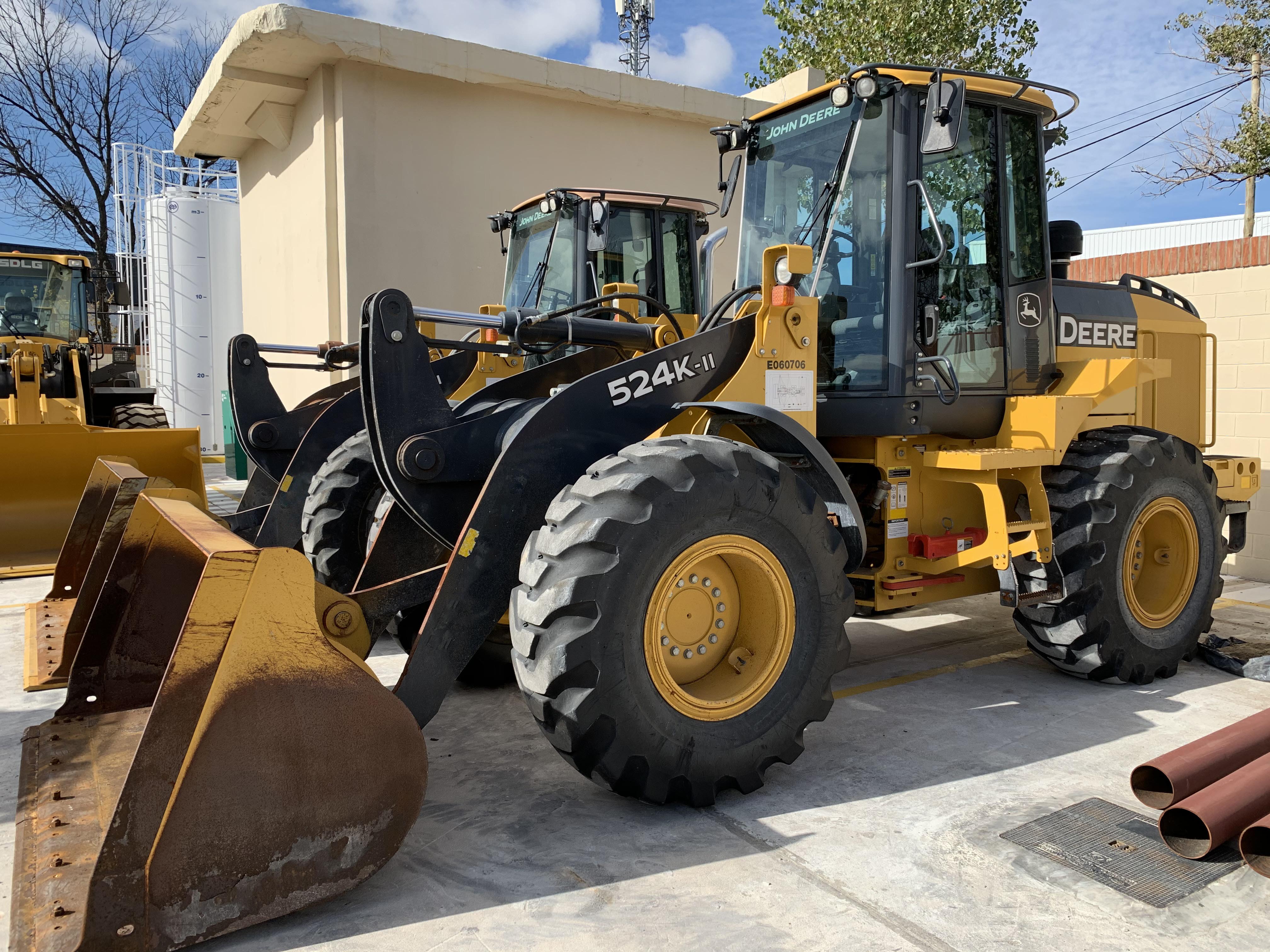Pala cargadora John Deere 524K