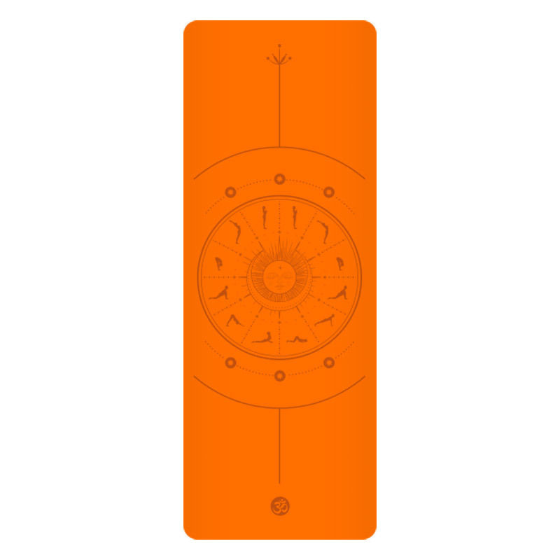 Thumbnail: 5mm Moon Phase Yoga Mats Eco Friendly Natural Rubber