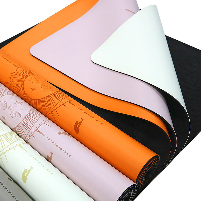 Thumbnail: 5mm Moon Phase Yoga Mats Eco Friendly Natural Rubber