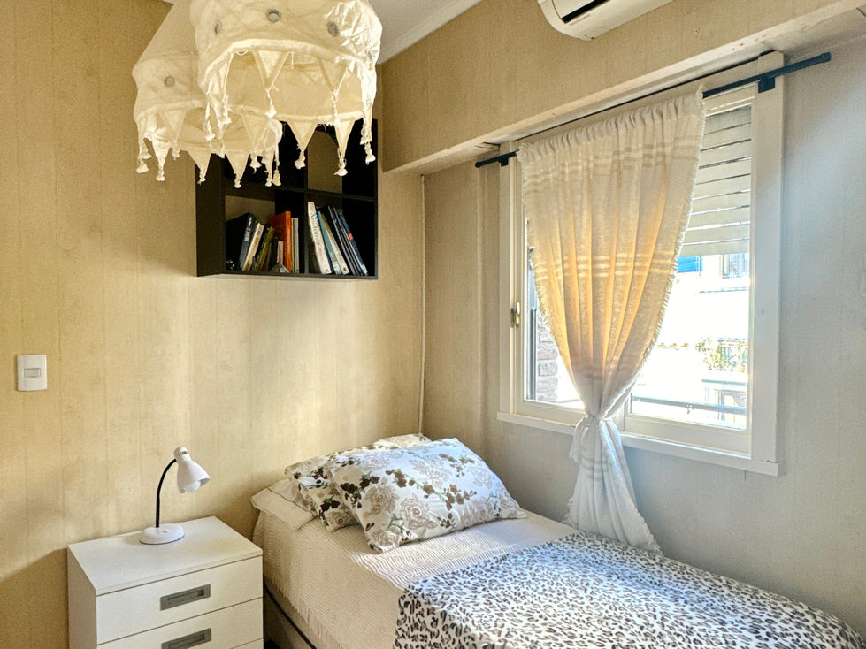 dormitorio de propiedad en recoleta
