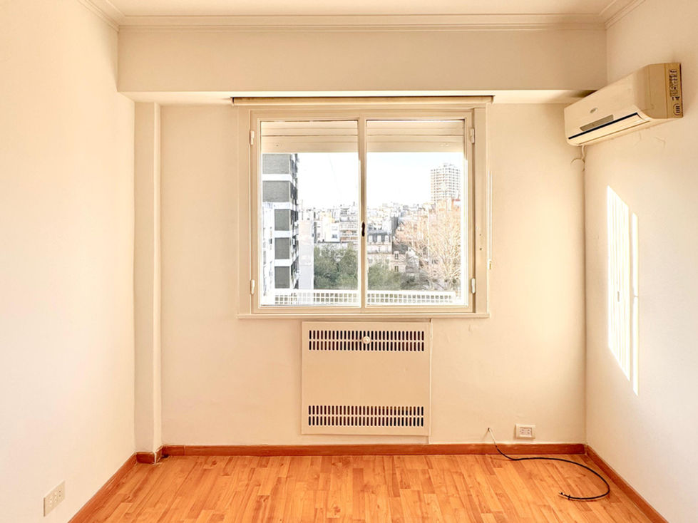 dormitorio depto 3 ambientes en recoleta