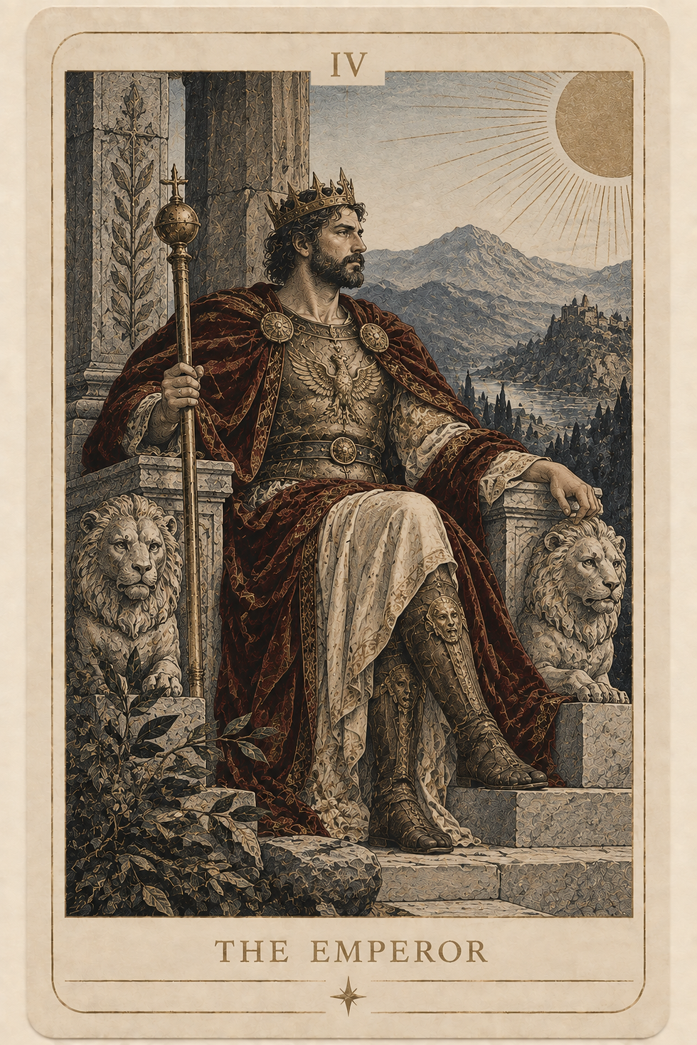 The Emperor Tarot Card.png