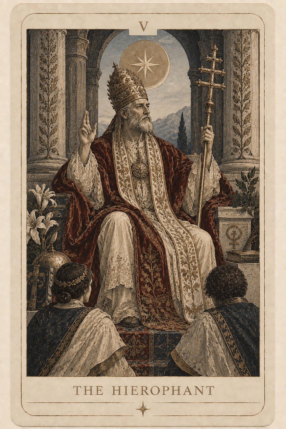 The Hierophant_ Sacred Tarot Engraving.png