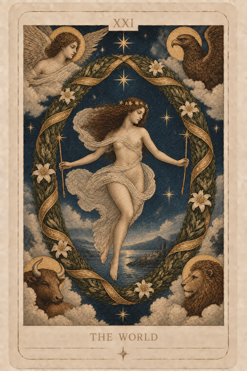 The World Tarot Card_ Celestial Wreath.png