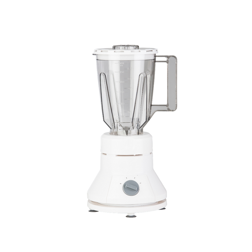 White retro blender 
