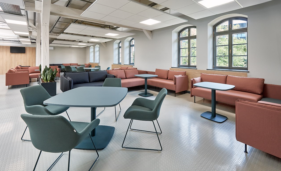 Soft seating w biurze – jakie meble zapewnią wygodę i relaks w przestrzeni biurowej?