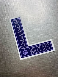L Sticker