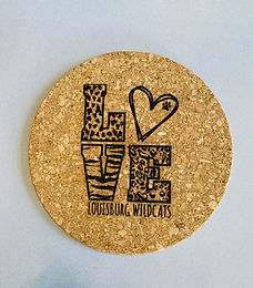 LOVE Wildcats Trivet