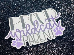 Proud Wildcat Parent Decal