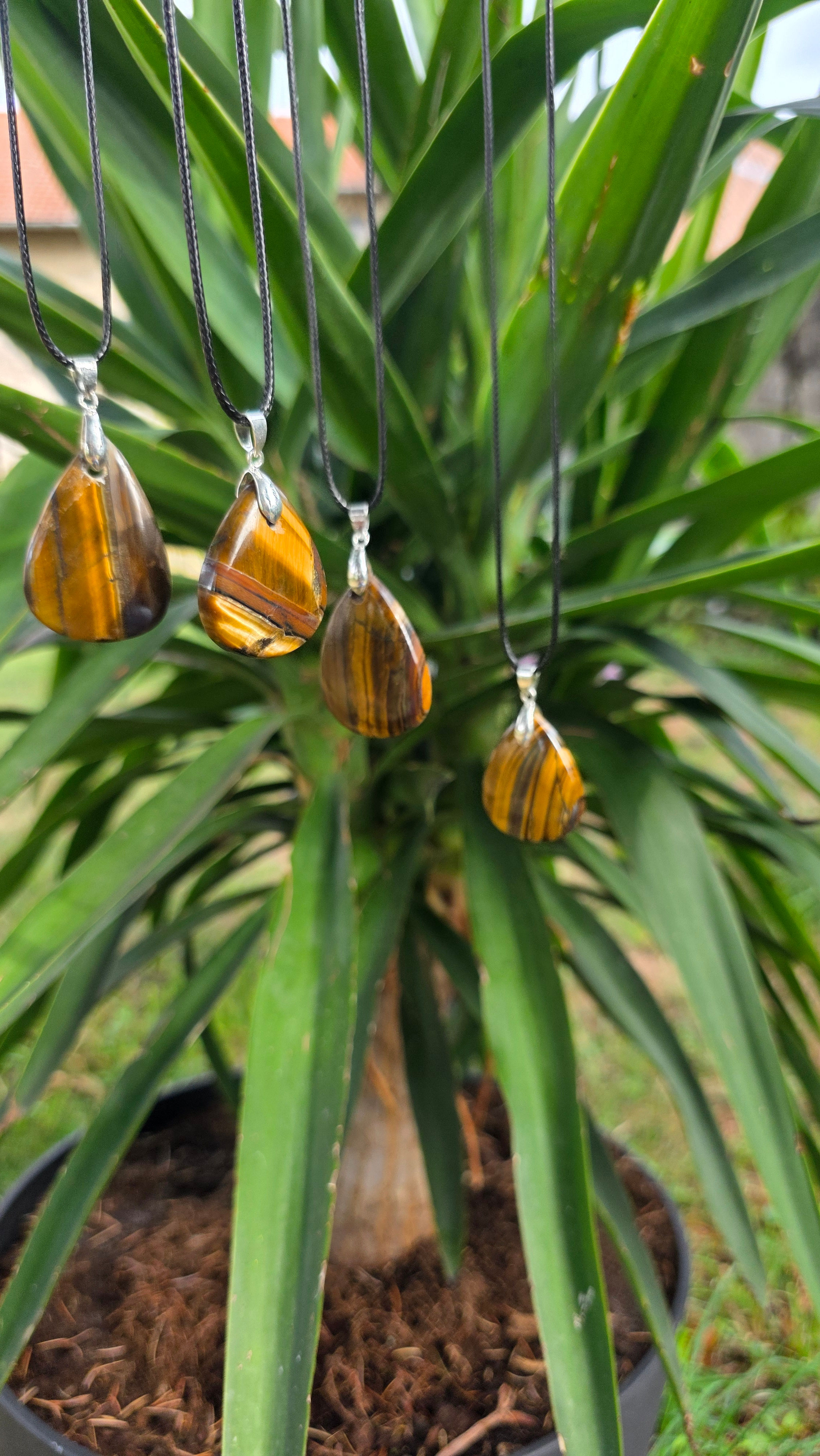Pendentif Œil de Tigre