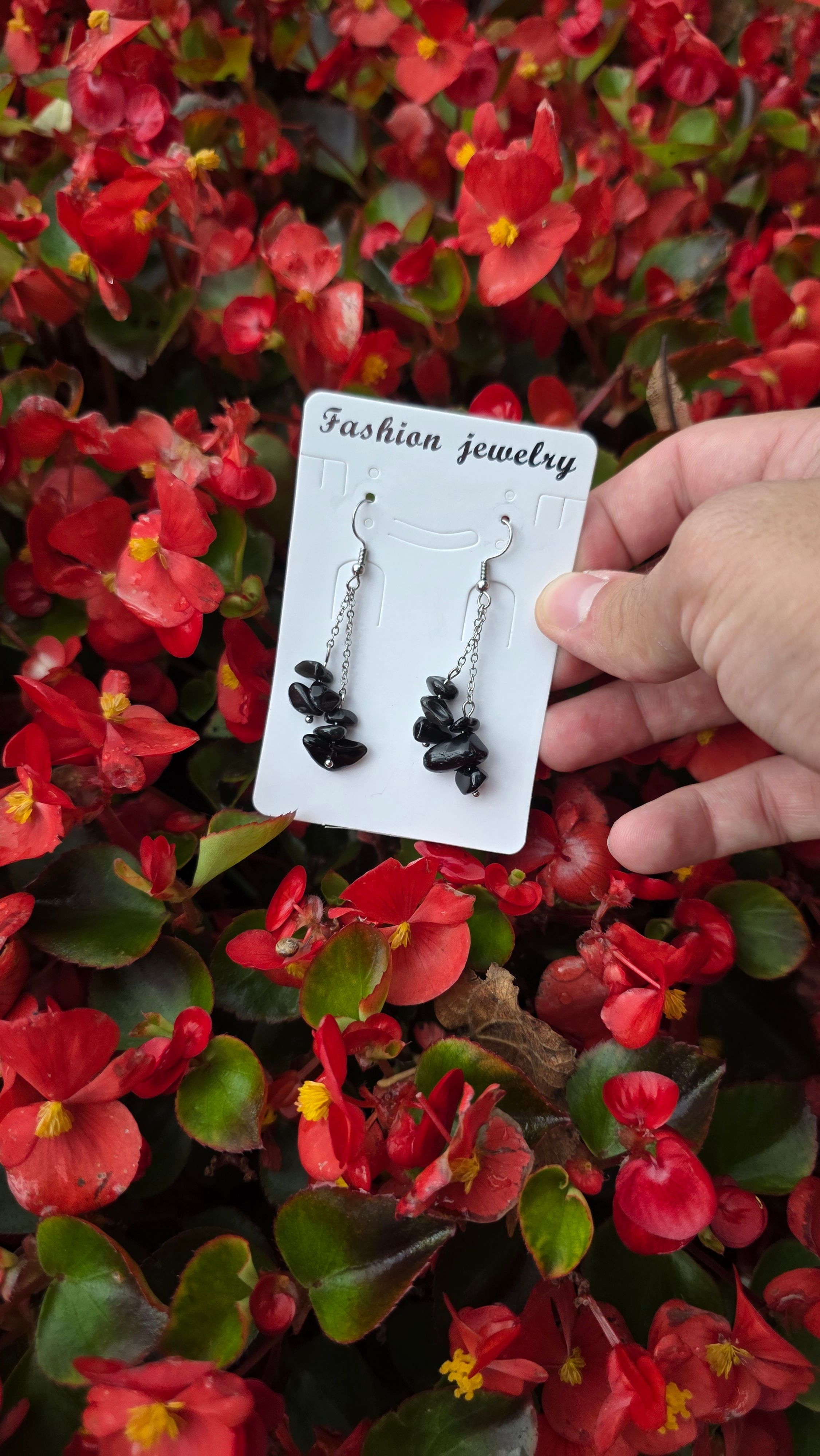 Boucle d'oreille Œil de Tigre