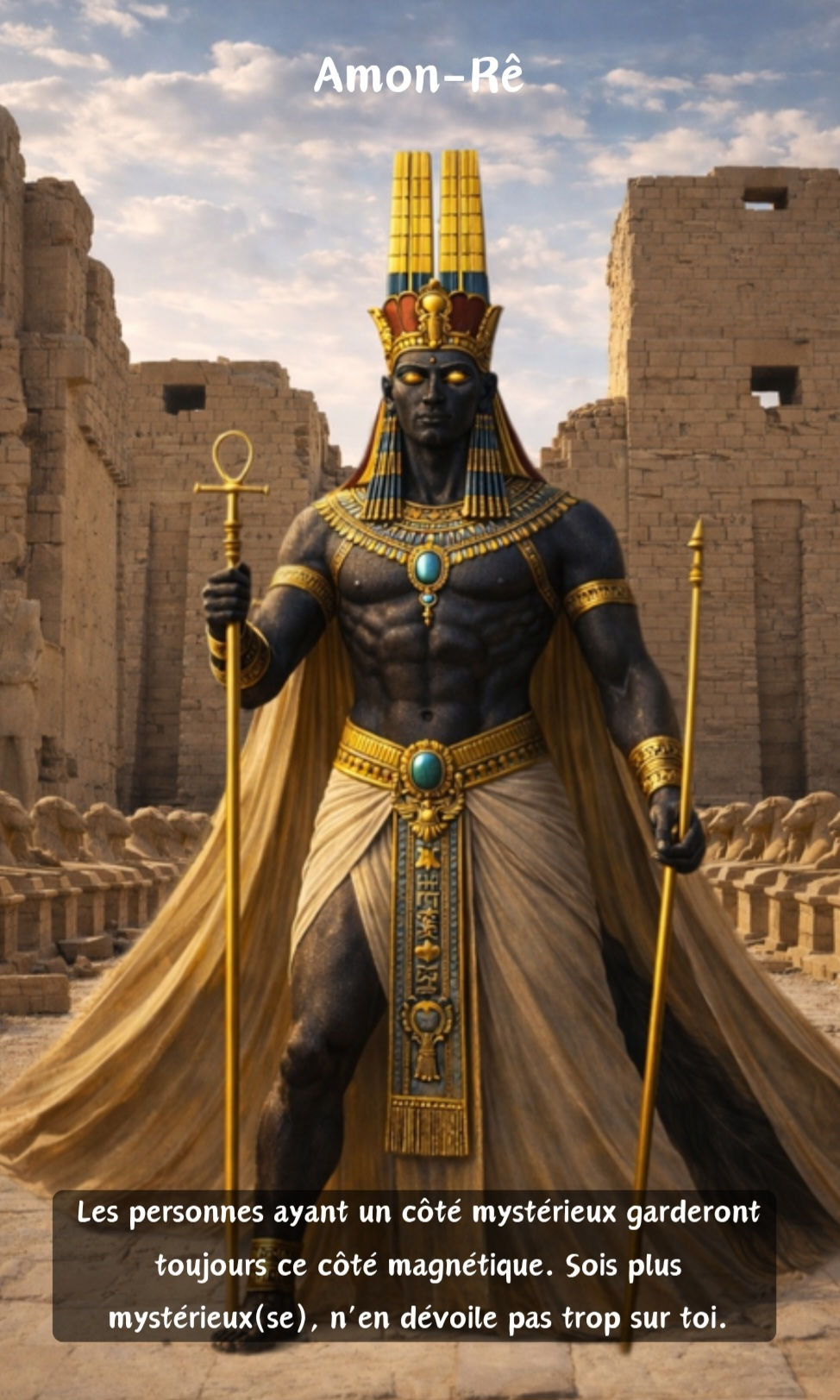 Miniature : L'Oracle des Messagers Égyptien 